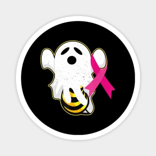 Boo Bees Breast Cancer Awareness Halloween Magnet